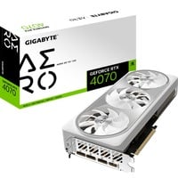 GIGABYTE GeForce RTX 4070 AERO OC V2 12G, Grafikkarte DLSS 3, 3x DisplayPort, 1x HDMI 2.1