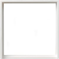 Adapterrahmen mit quadratischem Ausschnitt für Geräte mit Abdeckung quadratisch 50 x 50 mm