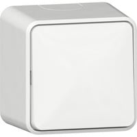 Gira Wippschalter mit Montageplatte Universal-Aus-Wechselschalter Kunststoff weiß, Retail