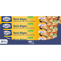 Melitta Toppits 3D-Backpapier Bögen  braun, 42x38cm, 20 Stück
