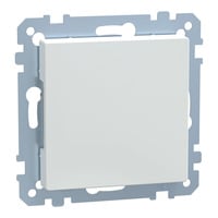 Merten Blindabdeckung mit zentraler Abdeckplatte, Unterputz, Thermoplast, glänzend, IP20, 73x73x23 mm weiß (glänzend), Retail