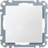 Merten Blindabdeckung mit zentraler Abdeckplatte für Unterputzgeräte weiß, Retail