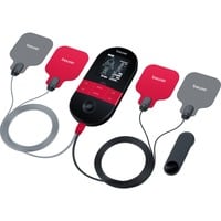 Beurer Digital TENS/EMS EM 59 Heat, Massagegerät schwarz/rot