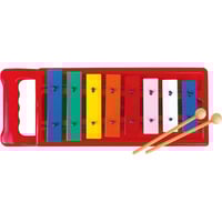 Boogie Bee Metallophon mit acht Noten, 29 Zentimeter 