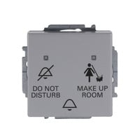 Busch-Jaeger Klingeltast Einsatz, Taster aluminium, Retail