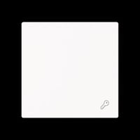 Busch-Jaeger Wippe geschlossen mit Symbol weiß, Retail