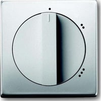 Busch-Jaeger Zentralscheibe für Dreistufen-Drehschalter, Abdeckung edelstahl, Retail