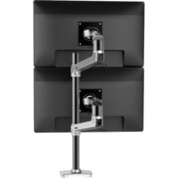 Ergotron LX Dual Monitor Arm, Monitorhalterung aluminium