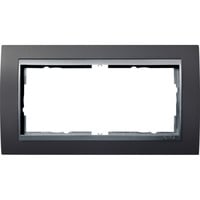 Gira Abdeckrahmen 2-fach Event, Abdeckung anthrazit, Retail