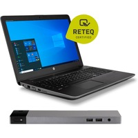 HP ZBook 15 G3 Generalüberholt, Notebook schwarz, Windows 10 Pro 64-Bit, Inkl. ZBook Dock TB3, 39.6 cm (15.6 Zoll), 512 GB SSD