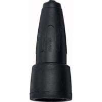 Merten Vollgummi Schutzkontakt Kupplung 16 Ampere Wechselstrom 250 Volt Typ 173091 schwarz, Retail