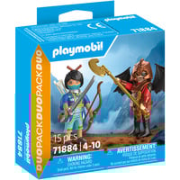 PLAYMOBIL 71884 DuoPack Novelmore vs. Burnham Duell, Konstruktionsspielzeug 