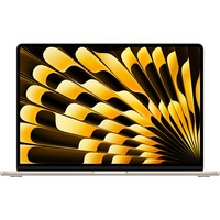 Apple MacBook Air (15") 2023, Notebook champagner, Polarstern, M2, 10-Core GPU, macOS, Deutsch, 38.9 cm (15.3 Zoll), 512 GB SSD