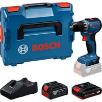 Bosch Professional Akku-Bohrschrauber GSR18V-52 mit 2 Akkus 18 Volt 4.0 Ah und 2.0 Ah in L-BOXX Retail