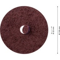 Bosch Professional Expert Vlies-Schleifscheibe N477 SCM, Ø 125mm, mittel Bohrung Ø 22mm, für kleine Winkelschleifer