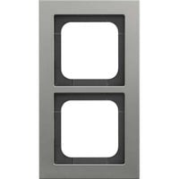 Busch-Jaeger Abdeckrahmen 1722-270, Abdeckung platin, Retail