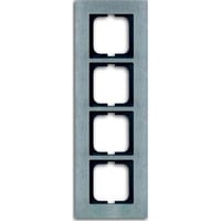 Busch-Jaeger Rahmen vierfach edelstahl, Retail