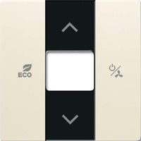 Busch-Jaeger Zentralscheibe elf/ws, Abdeckung weiß, Retail