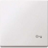 Merten Wippe Schlüssel Wechsel Schalter Kreuz Schalter Taster Einsatz weiß, Retail