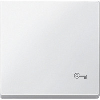 Merten Wippe Schlüssel Wechsel Schalter Kreuz Schalter Taster Einsatz weiß, Retail