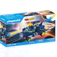 PLAYMOBIL 71719 Funstars Rasender Space-Jet, Konstruktionsspielzeug 