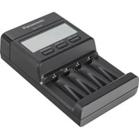 Panasonic Ladegerät eneloop Universal Smart Charger BQ-CC65E schwarz, für 4x AA / AAA