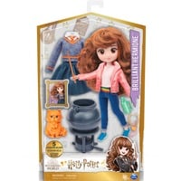 Spin Master Wizarding World Harry Potter - Brillante Hermine Granger, Spielfigur 20,3 cm, mit 5 Zubehörteilen und 2 Outfits