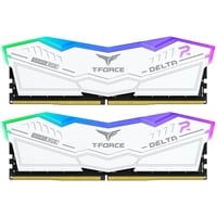 Team Group DIMM 32 GB DDR5-7800 (2x 16 GB) Dual-Kit, Arbeitsspeicher weiß, FF4D532G7800HC38DDC01, Delta RGB, INTEL XMP