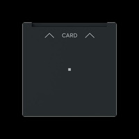 0 Zentralscheibe Cardschalter 1792 U-45M, Taster schwarz, Retail