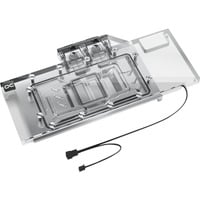 Alphacool Eisblock Aurora Radeon RX 7800 XT, Wasserkühlung transparent/nickel, inkl. Backplate