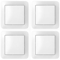 Bosch Smart Home Wandschalter für smarte Aktoren 4er-Set weiß, 4 Stück