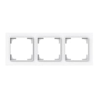 Busch-Jaeger Abdeckrahmen dreifach weiß, Retail