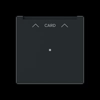 Busch-Jaeger Zentralscheibe Cardschalter 1792 U-45M, Taster schwarz, Retail