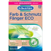 Dr.Beckmann Farb- und Schmutzfänger ECO, 22 Tücher, Waschmittel 