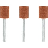 Dremel Korund-Schleifspitze 9,5 mm (932), Schleifstift 3 Stück, Schaft Ø 3,2mm