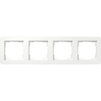 Gira Abdeckrahmen vierfach weiß, Retail