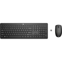 HP 235 Wireless Maus und Tastatur, Desktop-Set schwarz, DE-Layout