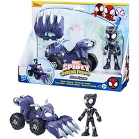 Hasbro Marvel Spidey and His Amazing Friends Black Panther-Quad, Spielfigur 