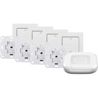 Homematic IP Starter Set Rollladensteuerung für 4 Rollläden, Steuermodul  für alle gängigen Rohrmotoren