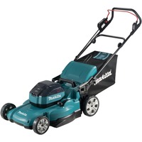 Makita Akku-Rasenmäher LM002JM101, 64Volt blau/schwarz, Li-Ionen Akku 4,0Ah