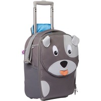 Affenzahn Kinderkoffer Hugo Hund, Trolley grau