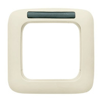 Busch-Jaeger Rahmen einfach mit Sichtfenster weiß, Retail