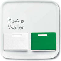 Busch-Jaeger Zentralscheibe, Zentrale weiß, Retail