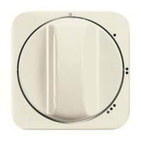 Busch-Jaeger Zentralscheibe für Dreistufen-Drehschalter, Abdeckung weiß, Retail