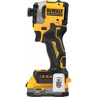 DEWALT Akku-Schlagschrauber DCF850E2T, 18Volt, 1/4" gelb/schwarz, 2x POWERSTACK Li-Ion-Akku 1,7 Ah, in T STAK Box