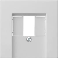 Gira Abdeckung für USB-Spannungsversorgung Power Delivery matt lackiert grau, Retail