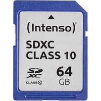 Intenso Secure Digital SDXC Card 64 GB, Speicherkarte Class 10