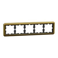 Merten D-Antik Metallrahmen fünffach gold, Retail