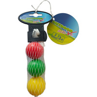 3 Beachball Ersatzbälle aus Gummi