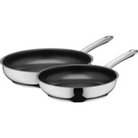 Silit Calabria Pfannen-Set, 24 & 28 cm edelstahl/schwarz